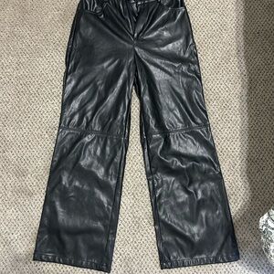 SHEIN Black Wide Leg Pants